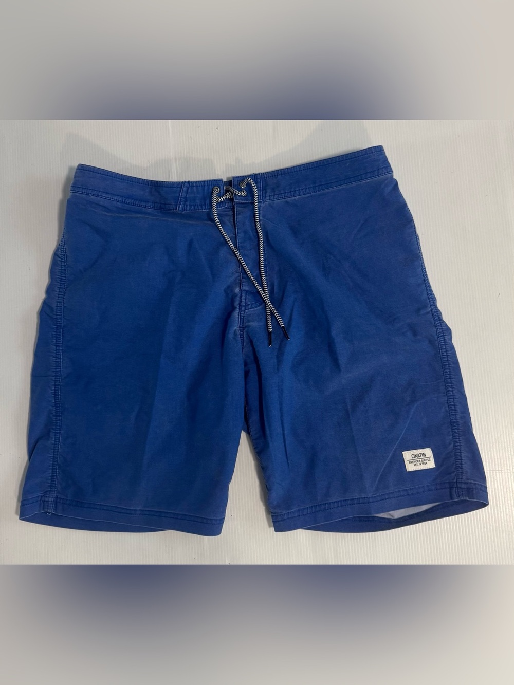 Katin Canvas Board Shorts Mens 32 Custom Surf Trunks Swim Wetsuit USA